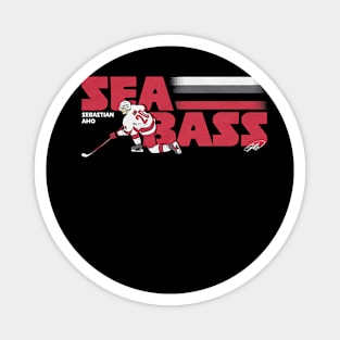 Sebastian Aho Sea Bass Magnet